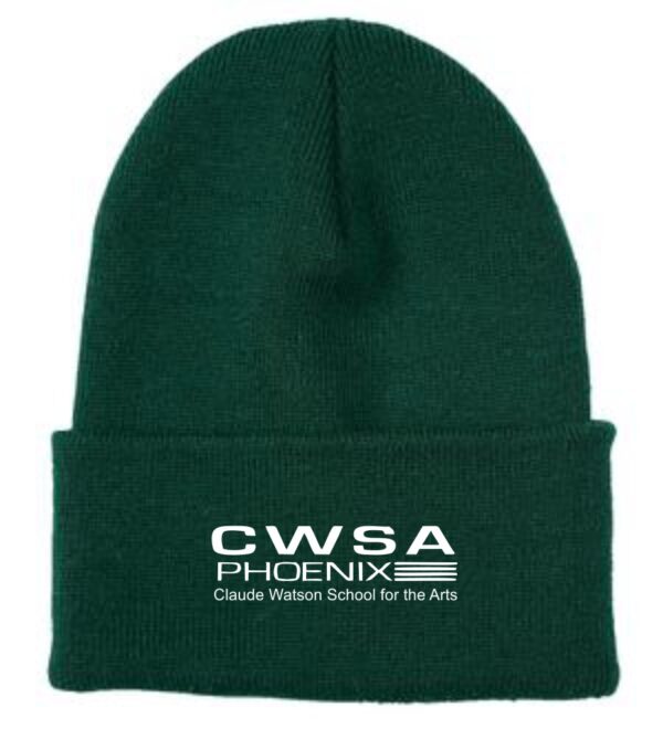 #11- Fold Over Toque- Logo #3- Embroidered